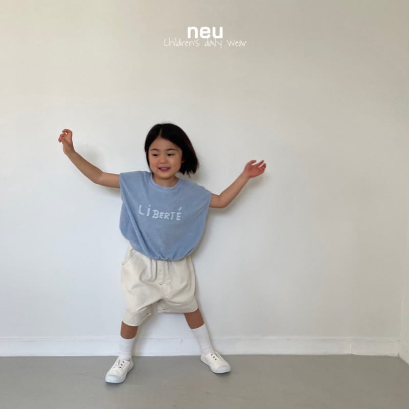 Neu - Korean Children Fashion - #minifashionista - Round Denim Pants - 8