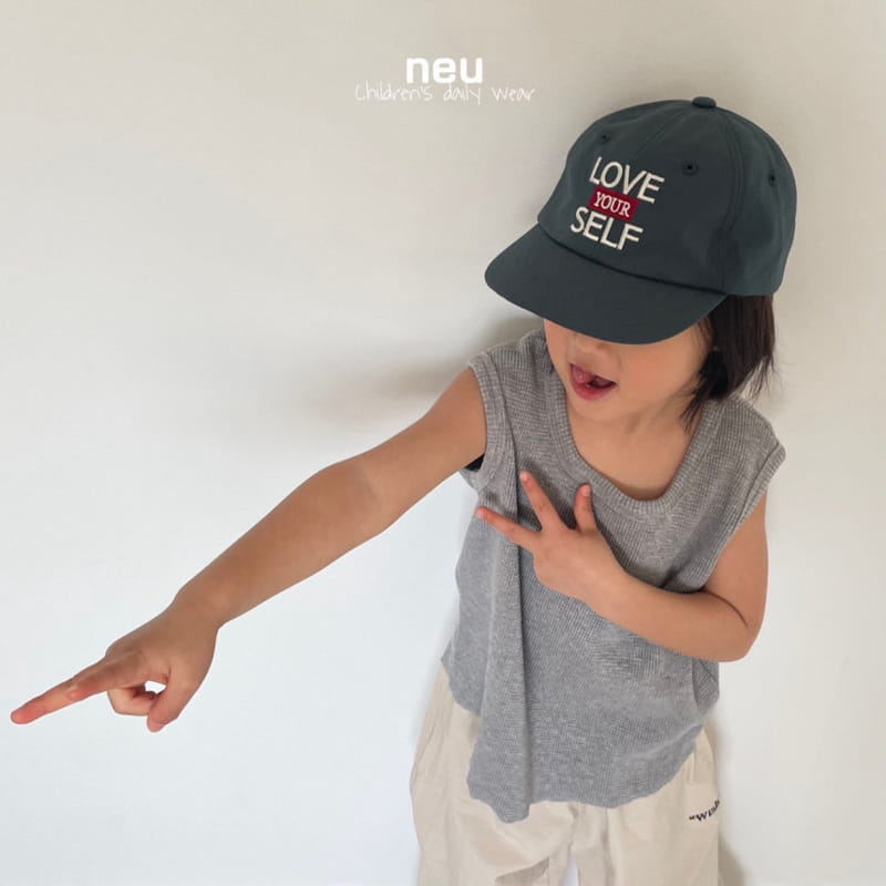 Neu - Korean Children Fashion - #prettylittlegirls - Love Ball Cap - 3