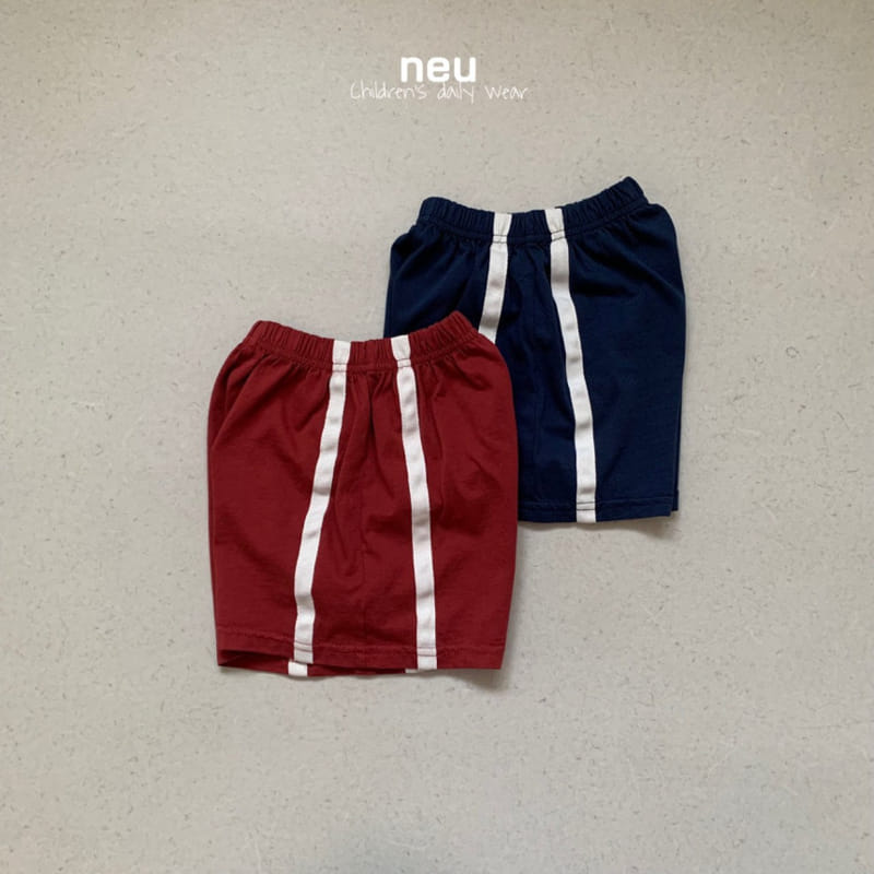 Neu - Korean Children Fashion - #prettylittlegirls - Color Tape Pants