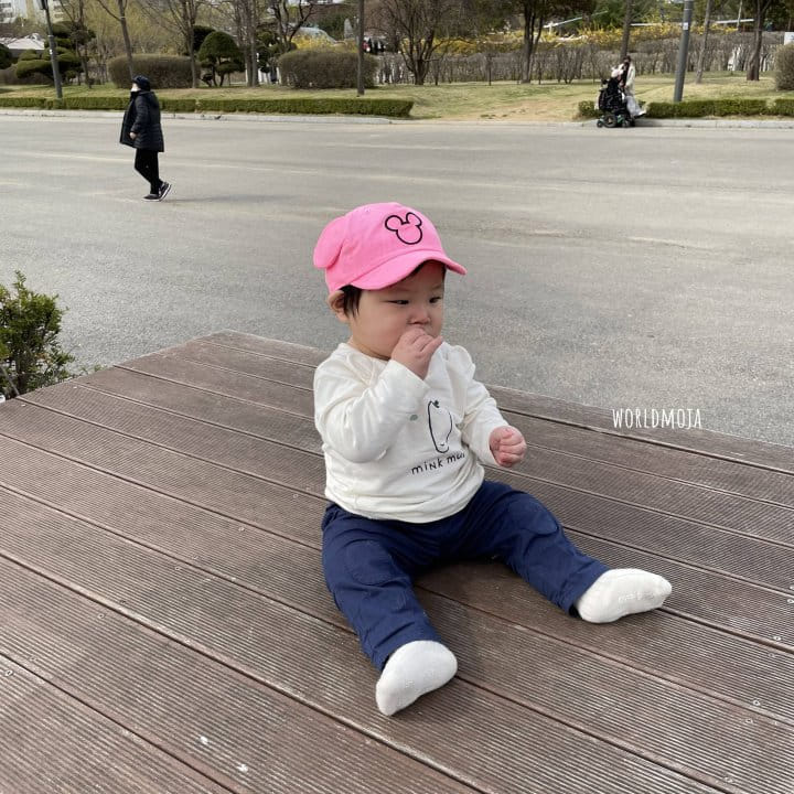 New World - Korean Baby Fashion - #babygirlfashion - Neon Mouse Yamche Hat - 11