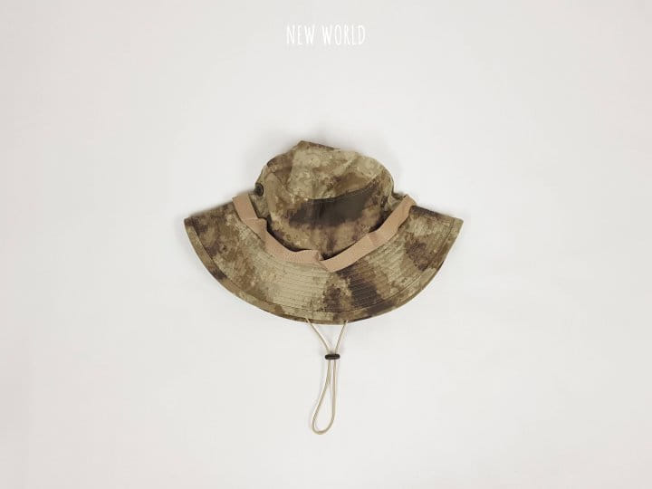 New World - Korean Children Fashion - #designkidswear - Stain Safari Hat