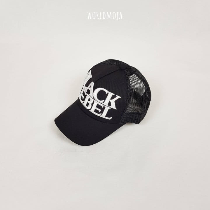 New World - Korean Children Fashion - #fashionkids - Black Label Mesh Ball Cap - 6