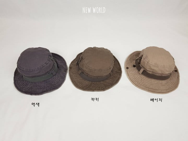 New World - Korean Children Fashion - #fashionkids - Belt Safari Hat - 2