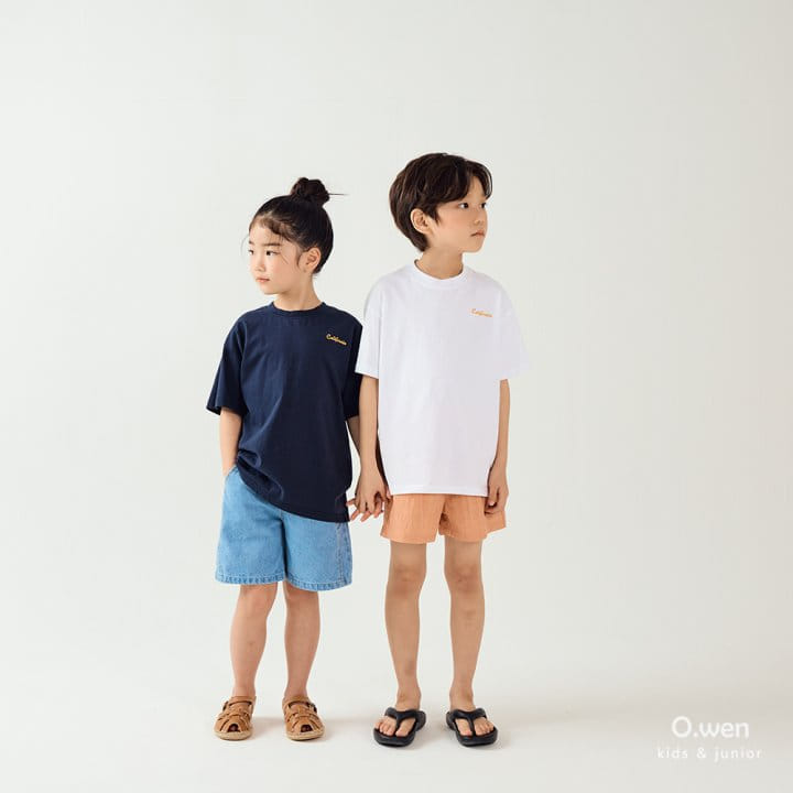 O Wen - Korean Children Fashion - #fashionkids - California Short Sleeve Tee - 5