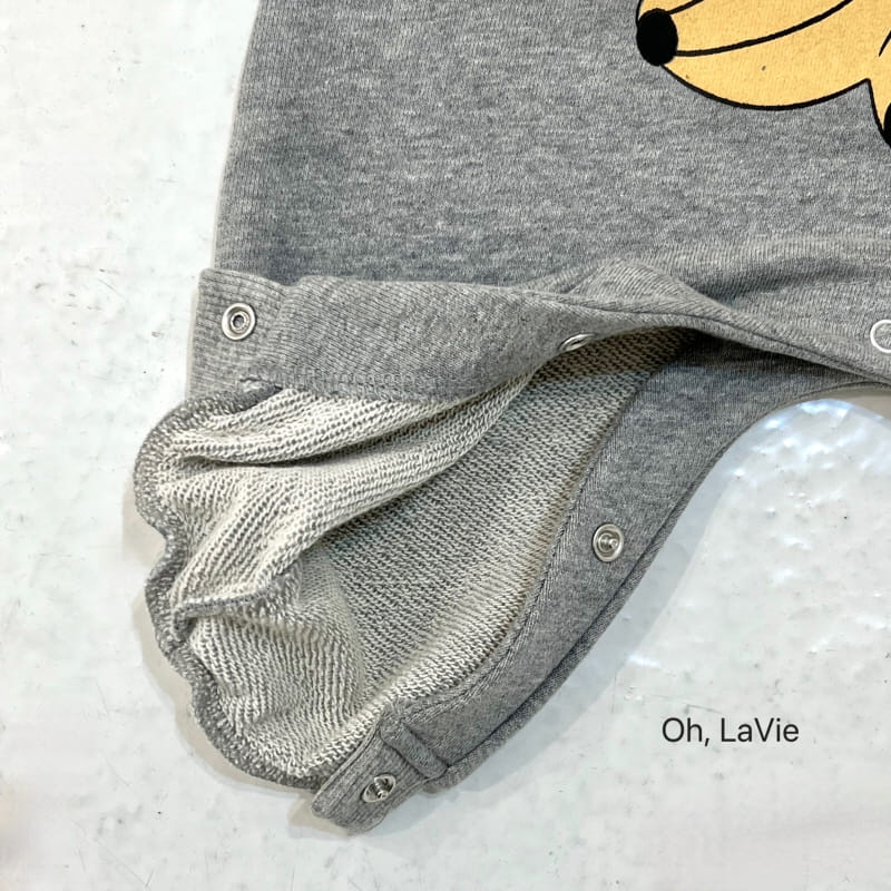 Oh lavie - Korean Baby Fashion - #babyboutiqueclothing - Banana Body Suit - 4