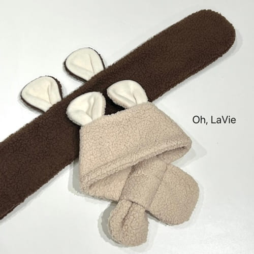 Oh-lavie - Korean Baby Fashion - #babyfashion - Bear Muffler 