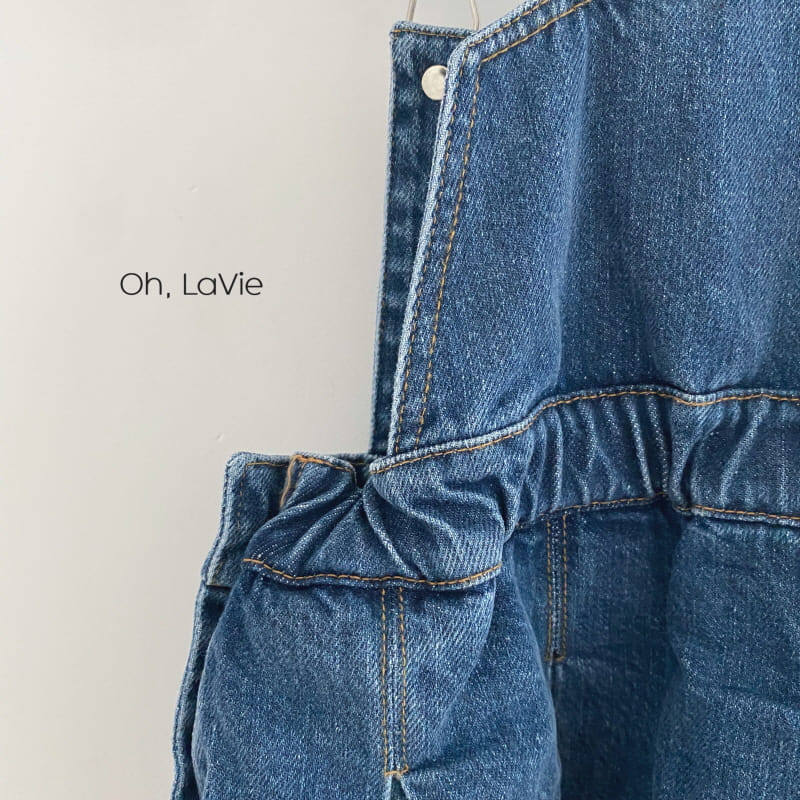 Oh lavie - Korean Children Fashion - #Kfashion4kids - Denim Dungarees Tennis Junior Skirt - 10