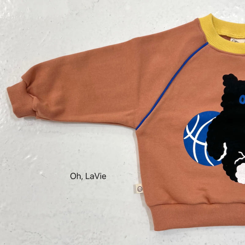 Oh lavie - Korean Children Fashion - #Kfashion4kids - Basketball Sweatshirt - 6