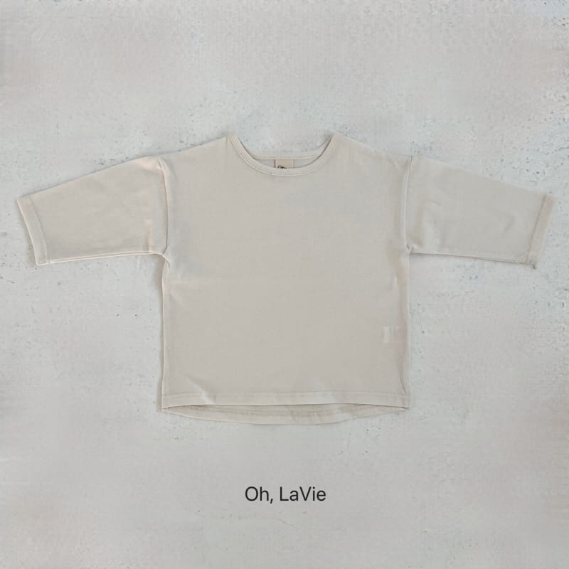 Oh lavie - Korean Children Fashion - #Kfashion4kids - Long Sleeve Single Layered Tee Junior - 5