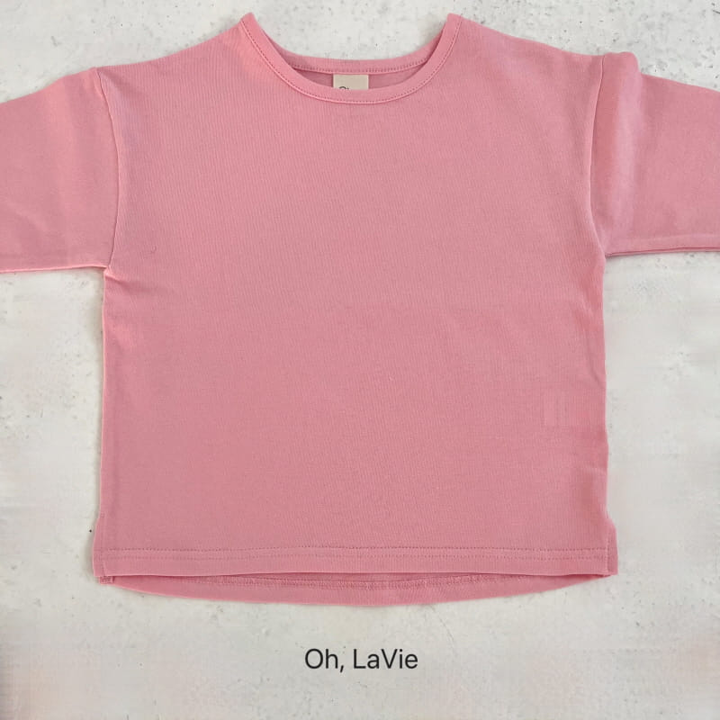 Oh lavie - Korean Children Fashion - #childofig - Long Sleeve Single Layered Tee - 9