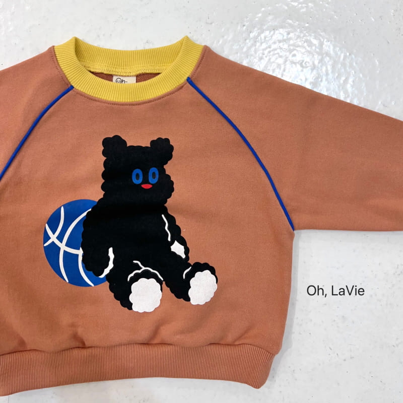 Oh lavie - Korean Children Fashion - #littlefashionista - Basketball Sweatshirt - 7