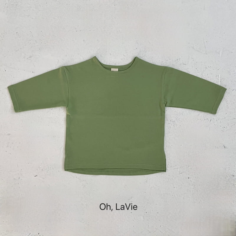 Oh lavie - Korean Children Fashion - #littlefashionista - Long Sleeve Single Layered Tee Junior - 6