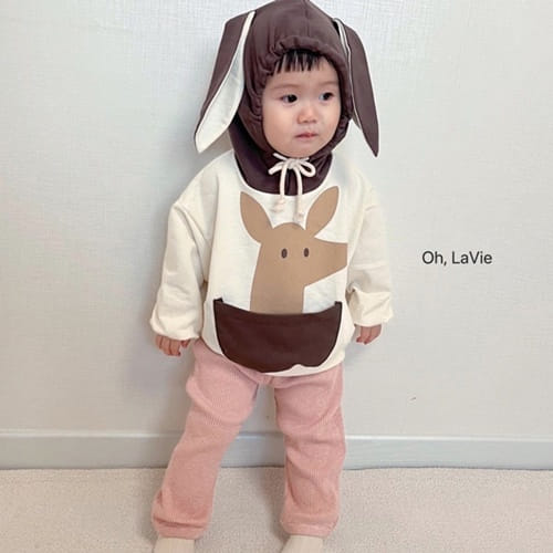 Oh-lavie - Korean Children Fashion - #minifashionista - Kangaroo Hoody Sweatshirt