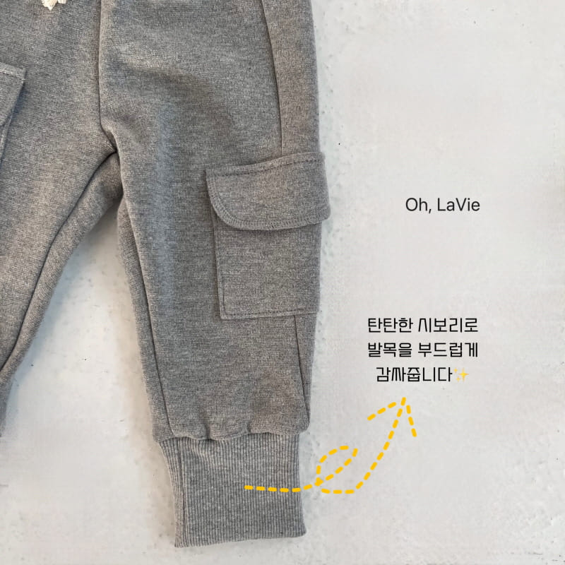 Oh lavie - Korean Children Fashion - #minifashionista - Pocket Cargo Junior Pants - 4