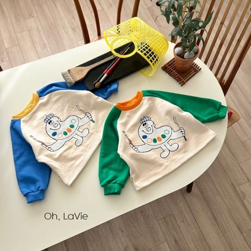 Oh-lavie - Korean Children Fashion - #toddlerclothing - Palette Sweatshirt