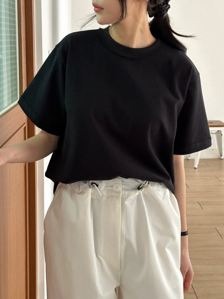 Ohao - Korean Women Fashion - #momslook - Essential Tee  - 3