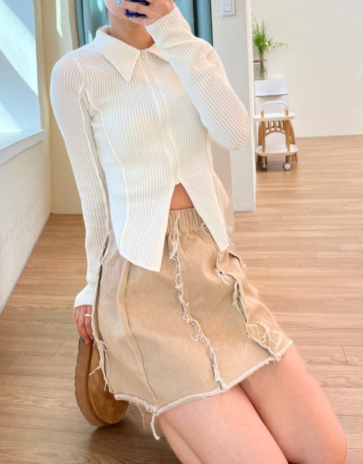 One the woman - Korean Women Fashion - #pursuepretty - Cation Mini Skirt - 3