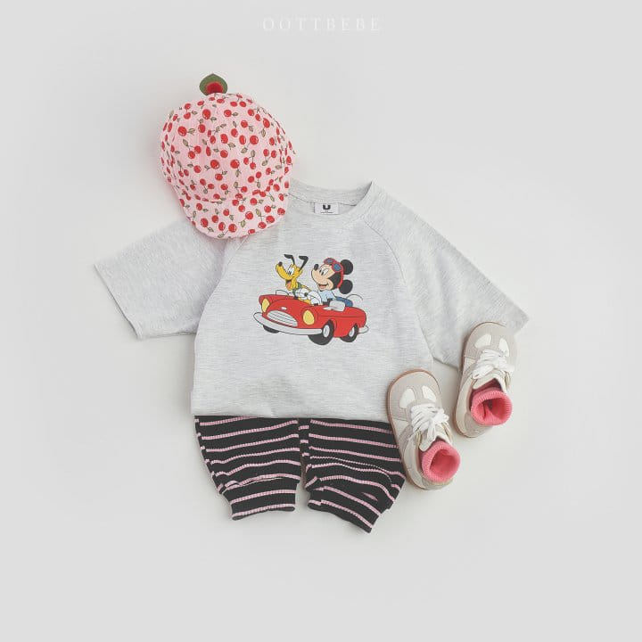 Oott Bebe - Korean Children Fashion - #childofig - Car M Raglan Tee - 3