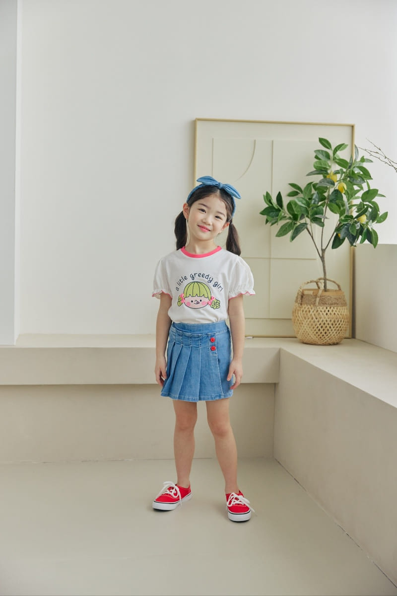 Orange Mom - Korean Children Fashion - #childofig - Girl Tee - 5