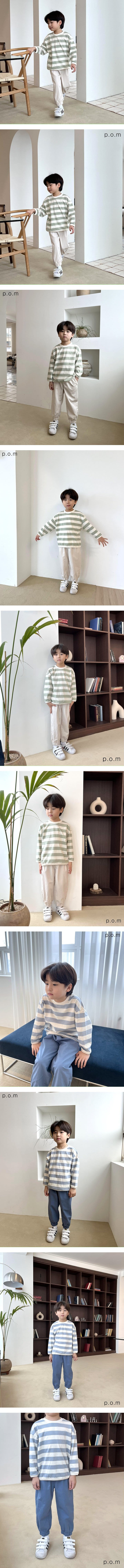 P.o.m - Korean Children Fashion - #designkidswear - ST Piping Tee - 2