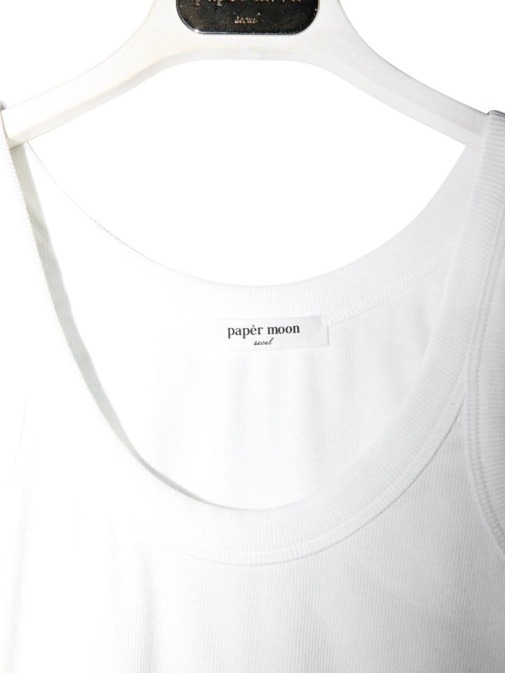 Paper Moon - Korean Women Fashion - #momslook - Ribbed Cropped Tank Sleeveless Top - 11