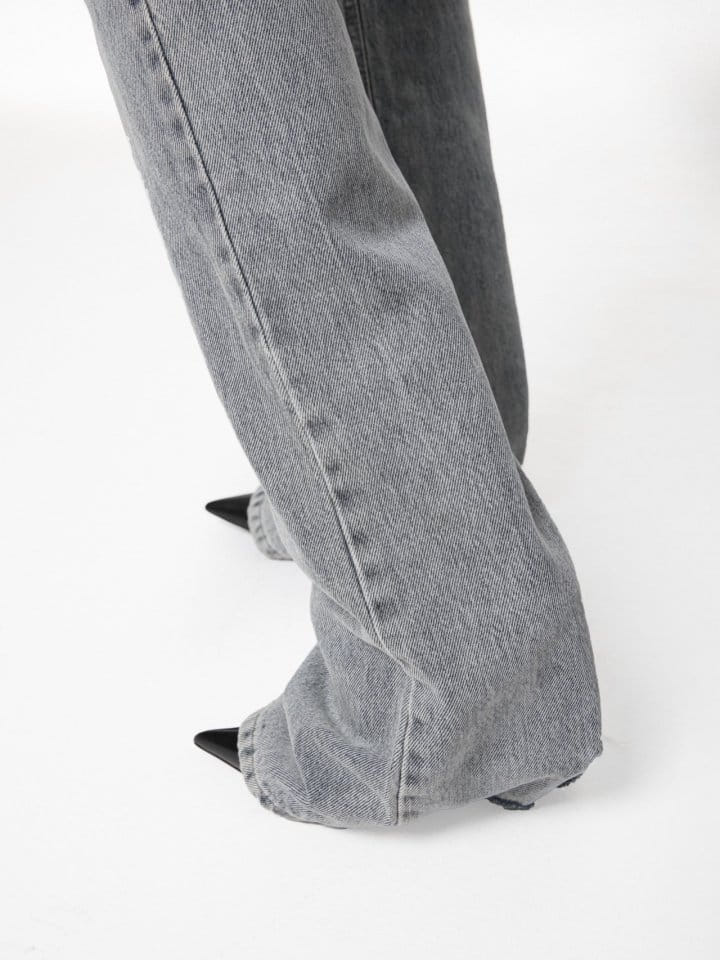 Paper Moon - Korean Women Fashion - #womensfashion - Straight Boots Cut X Ray Jeans 