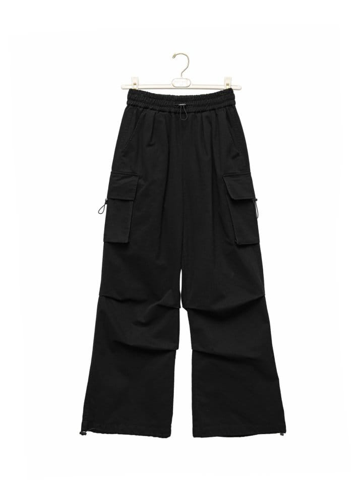 Paper Moon - Korean Women Fashion - #womensfashion - Washed Cotton Cargo Jogger Trousers  - 6