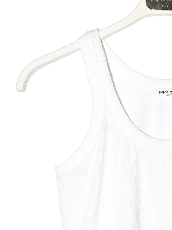 Paper Moon - Korean Women Fashion - #womensfashion - Ribbed Cropped Tank Sleeveless Top - 10