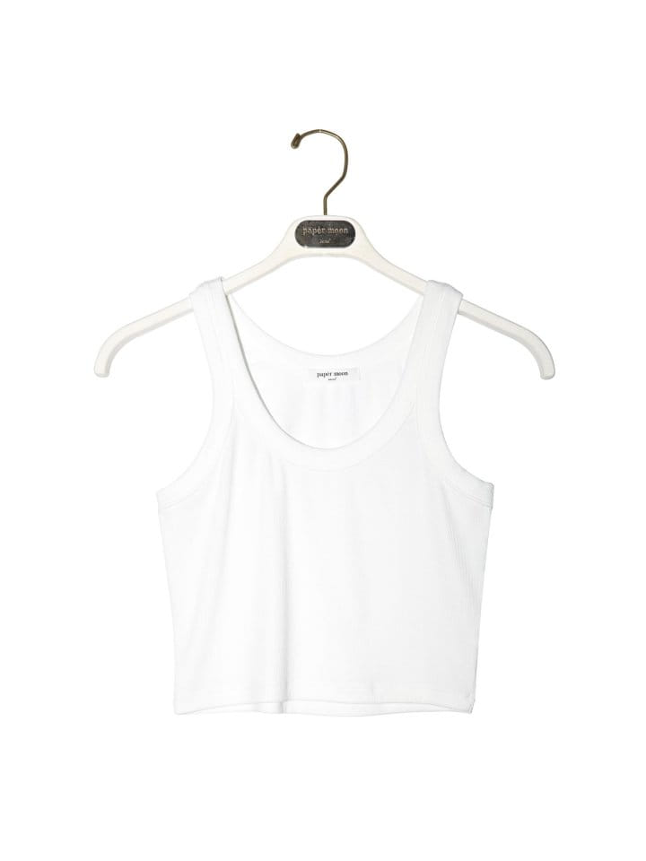 Paper Moon - Korean Women Fashion - #womensfashion - Ribbed Cropped Tank Sleeveless Top - 8