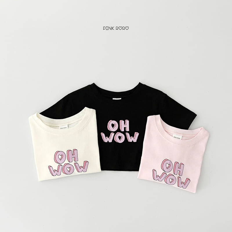 Pinkroro - Korean Children Fashion - #kidzfashiontrend - Wow Crop Tee - 7