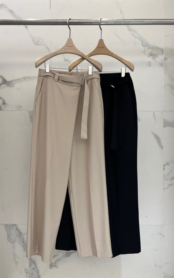 Plushong - Korean Women Fashion - #momslook - Low Pants 