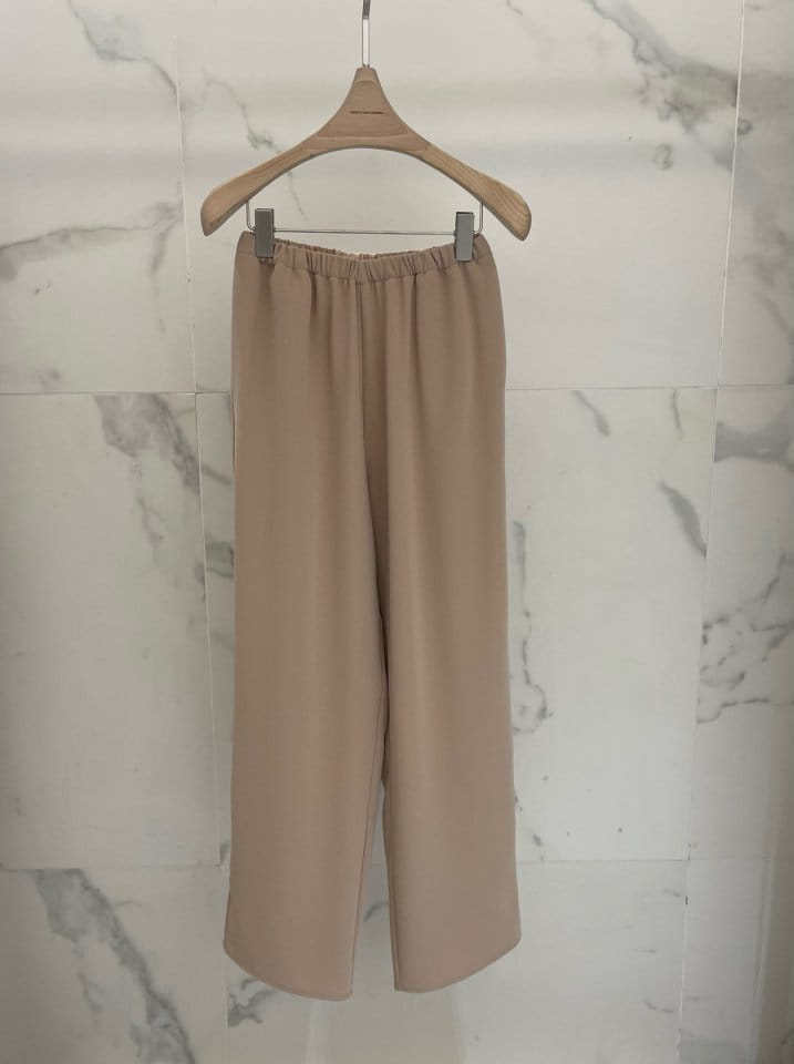 Plushong - Korean Women Fashion - #momslook - Guho Poly Pants  - 2