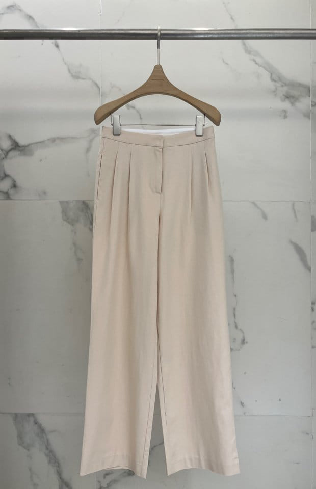 Plushong - Korean Women Fashion - #womensfashion - Pintuck Pants  - 3