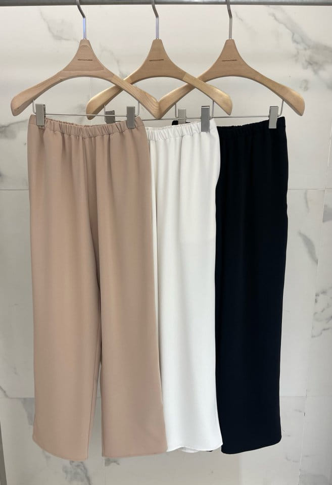 Plushong - Korean Women Fashion - #womensfashion - Guho Poly Pants 