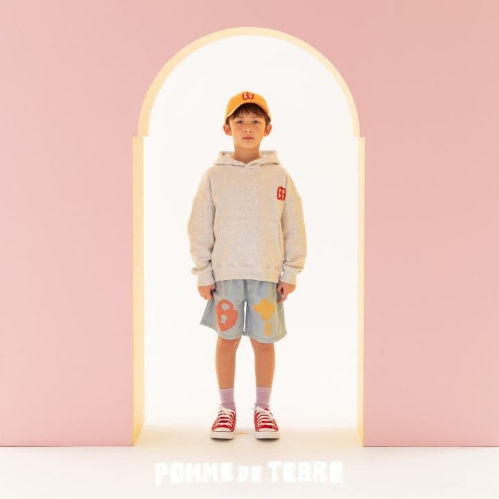 Pomme de terre - Korean Children Fashion - #Kfashion4kids - Pomme melange Hoody - 10