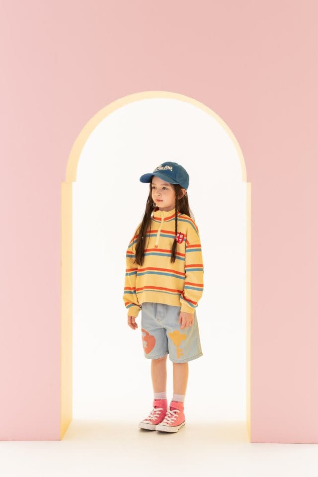 Pomme de terre - Korean Children Fashion - #childofig - Pomme ST Half Zip Up - 5