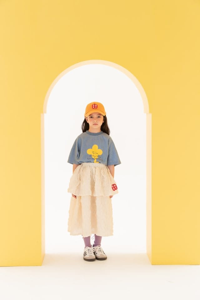 Pomme de terre - Korean Children Fashion - #discoveringself - Pomme Tiered Skirt