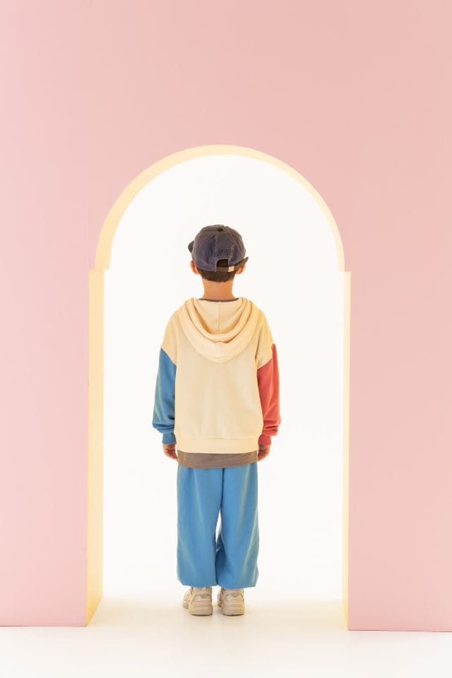 Pomme de terre - Korean Children Fashion - #discoveringself - Pomme Color Hoody Zip Up - 6