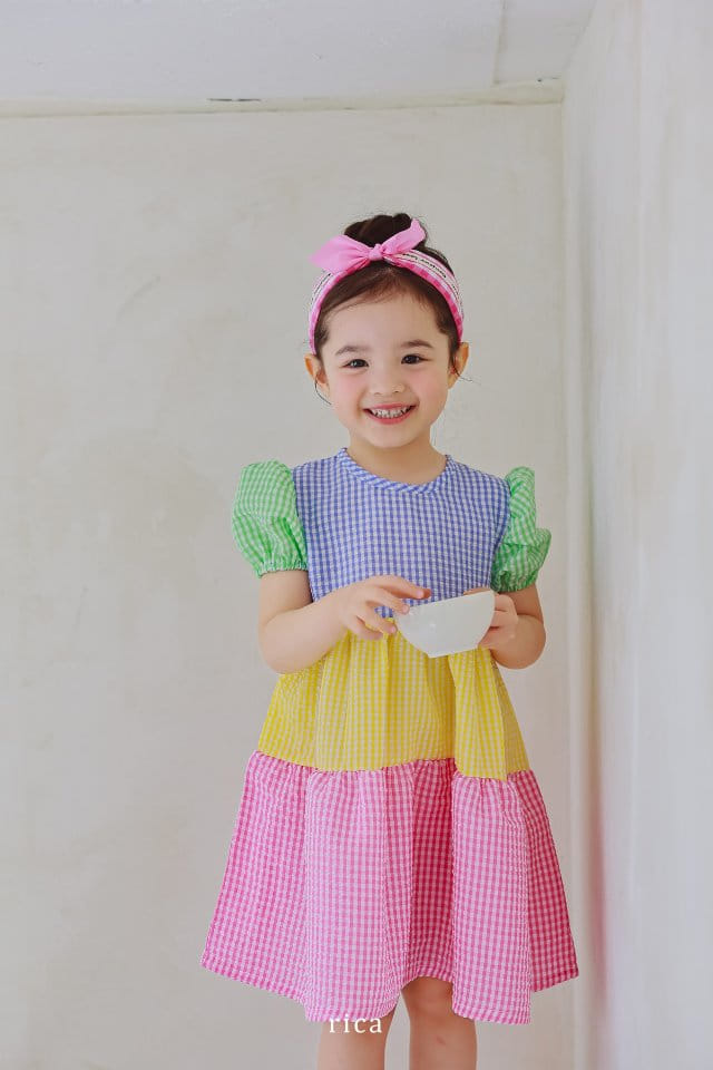 Rica - Korean Children Fashion - #stylishchildhood - Rainbow One-Piece - 4