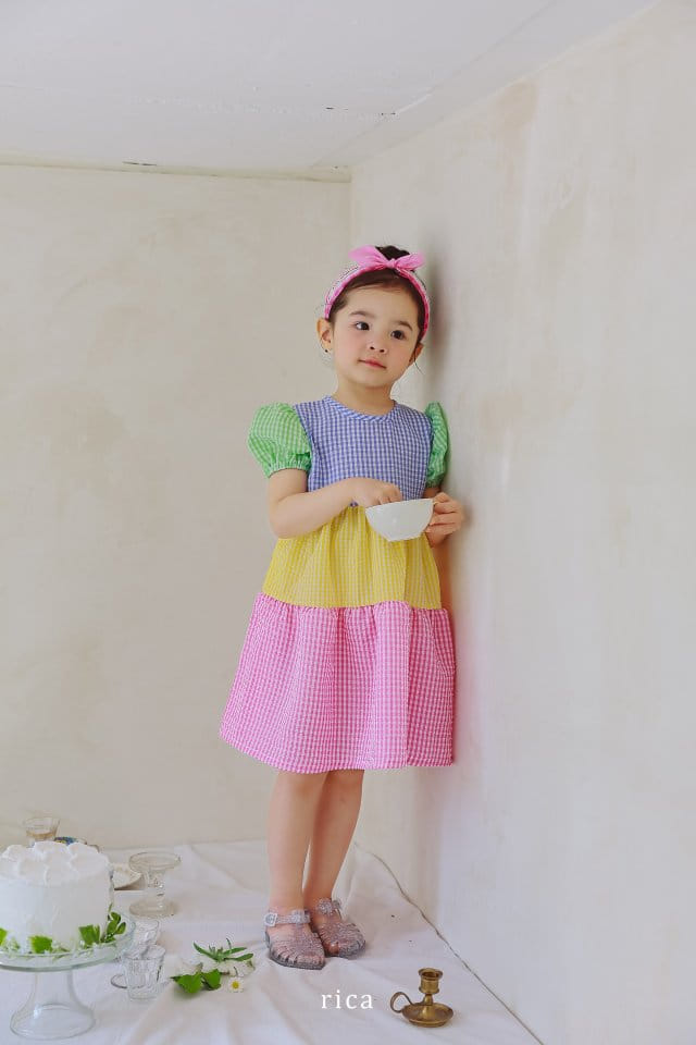 Rica - Korean Children Fashion - #designkidswear - Rainbow One-Piece - 6