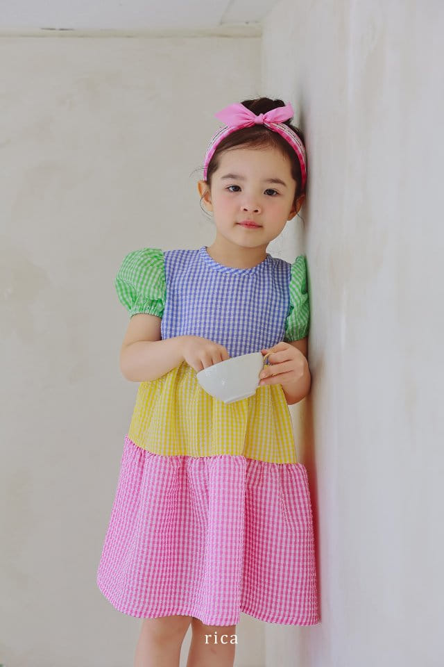 Rica - Korean Children Fashion - #discoveringself - Rainbow One-Piece - 7