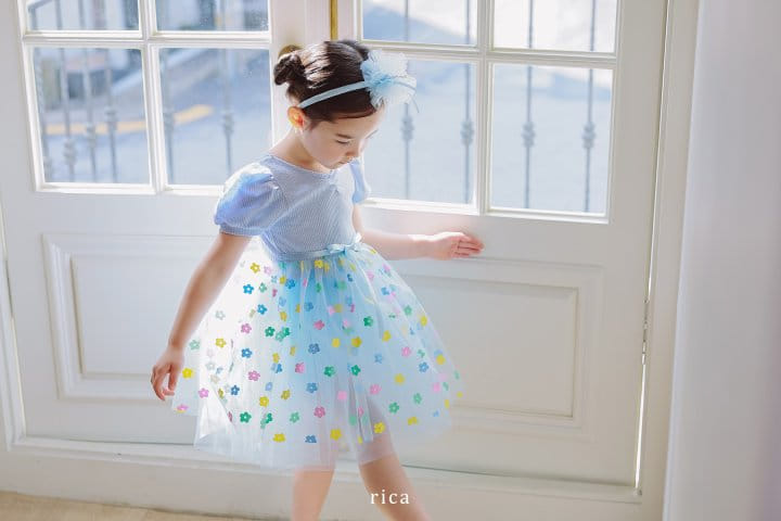 Rica - Korean Children Fashion - #fashionkids - Lovely Sha One-Piece - 11