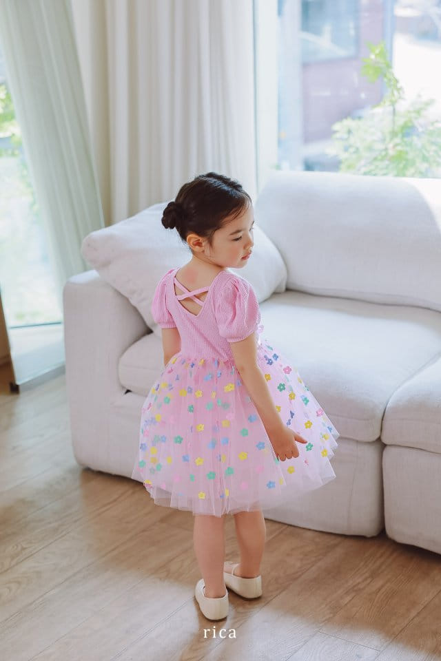 Rica - Korean Children Fashion - #prettylittlegirls - Lovely Sha One-Piece - 3