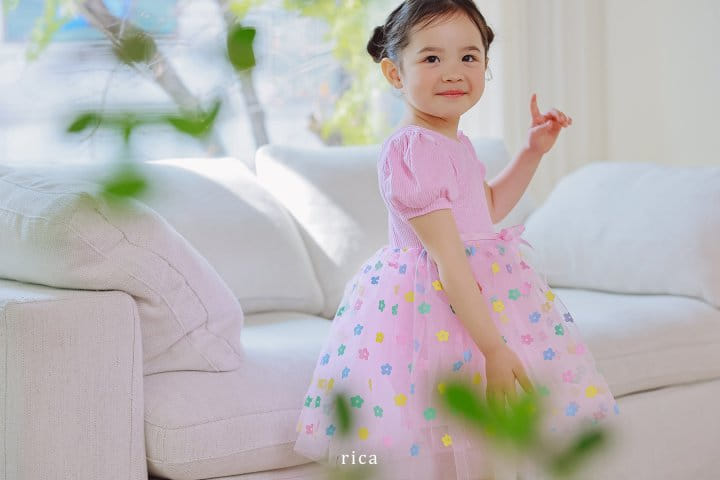 Rica - Korean Children Fashion - #stylishchildhood - Lovely Sha One-Piece - 6