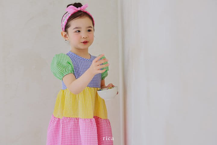 Rica - Korean Children Fashion - #stylishchildhood - Rainbow One-Piece - 3