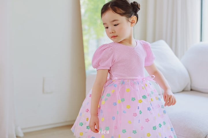 Rica - Korean Children Fashion - #prettylittlegirls - Lovely Sha One-Piece - 4