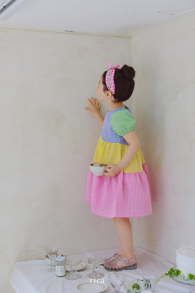 Rica - Korean Children Fashion - #toddlerclothing - Rainbow One-Piece - 2