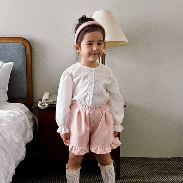 Romiu - Korean Children Fashion - #fashionkids - Mesh Blouse