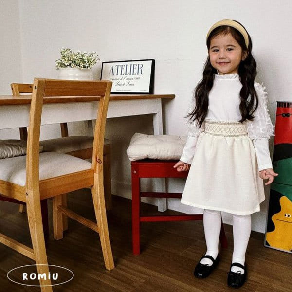 Romiu - Korean Children Fashion - #stylishchildhood - Smoke Skirt