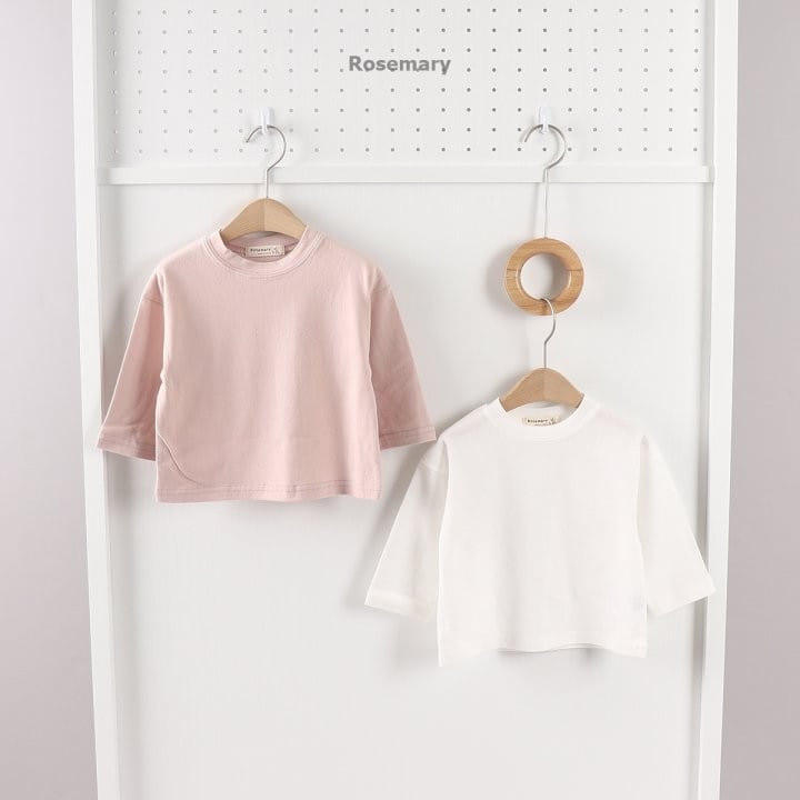 Rosemary - Korean Children Fashion - #discoveringself - Bebe Basic Tee - 5